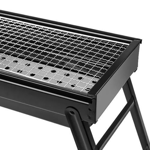Складной BBQ гриль 60 см Mensory Babale Portable Barbecue Grill TL-603 портативный угольный, дровяной мангал, переносной барбекю с сеткой, 60см