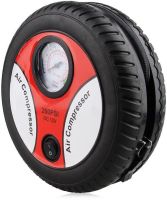 Автомобільний компресор у формі колеса Air Compressor H0248 260PSI 12V автокомпресор, насос з манометром для контролю тиску в шинах, коліс авто