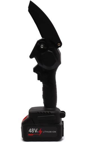 Акумуляторна ланцюгова міні-пила Mini Electric Chain Saw 48V на 2 акумулятора, міні обрізна електропила на акумуляторі в кейсі