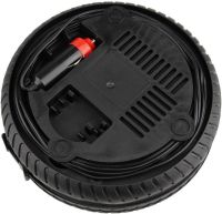 Автомобільний компресор у формі колеса Air Compressor H0248 260PSI 12V автокомпресор, насос з манометром для контролю тиску в шинах, коліс авто