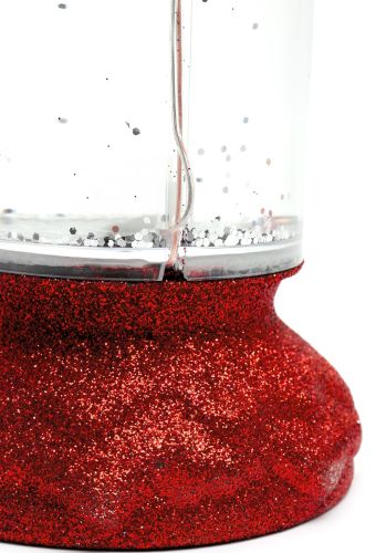 Нічник Свічка Romantic Candle H-86 декоративна Масляна Свічка зі снігом і блискітками, світильник зі світлодіодним LED підсвічуванням на батарейках RGB