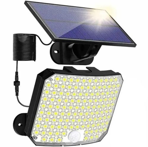 Уличный настенный светильник Solar Wall Lamp BL-234 SMD LED на солнечной батарее с датчиком движения, Аккумуляторный фонарь IP65 HA-110 на стену