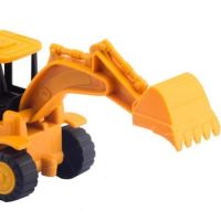 Детская игрушка экскаватор с подвижным ковшом Engineering Veicle Truck SY686B-613 игрушечный бульдозер машинка 17х7.5х8.5 см для детей Желтый