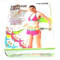Роликовий масажер для шиї і спини Multi functional HX-8866 Massager Стрічковий масажер-стрічка massger thread Body Massage Roller Rope