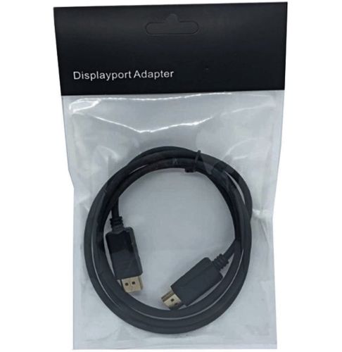 Відео кабель DisplayPort на DisplayPort 1.8 м універсальний перехідник, з'єднувальний кабель для передавання відеосигналу на телевізор 95506