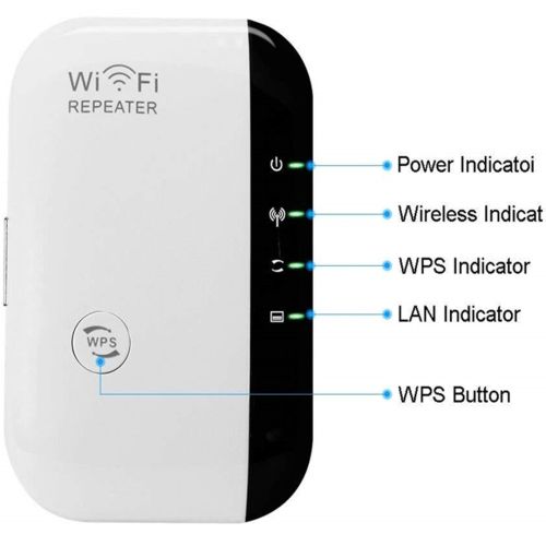 Бездротовий Wi-Fi Repeater LV-WR31-36 ретранслятор мережі 300 Мбіт / сек, 2dBi, WLAN підсилювач сигналу роутера, ретранслятор, розширювач діапазону