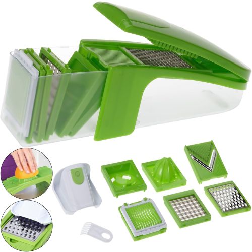 Овочерізка Kitchen Genius Кітчен Дженіус 10 в 1, швидка нарізка овочів, Оригінал, original