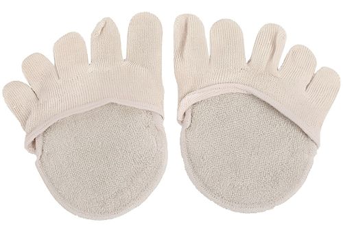 Шкарпетки від мозолів і натоптишів Five Finger Invisible Socks LY-398 силіконові протиковзкі подушки полуноски, накладки від натирання для стопи