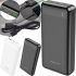 Зовнішній акумулятор повербанк Power Bank Borofone Bj19a 20000mAh PD20W + QC3.0 з швидкою зарядкою, портативний зарядний пристрій батарея 2 виходи