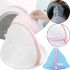 Універсальний сітчастий чохол контейнер Mesh Laundry Bag для прання нижньої білизни 13x16 см Органайзер мішок для пральної машини захист від деформації