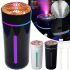 Бездротовий автомобільний зволожувач повітря Aroma Humidiifer H20 з RGB підсвічуванням, акумуляторний аромадифузор USB HP227 в авто і для дому