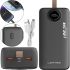 Портативний зарядний пристрій Power Bank Lenyes PX387D 30000mAh 22.5W з LED дисплеєм Зовнішній акумулятор повербанк USB TYPE-C для зарядки телефону