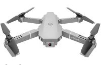 Професійний складаний квадрокоптер Rias Drone 2 E68 з Wi-fi камерою 720p і пультом ДУ, дрон коптер N18 wifi на радіокеруванні в кейсі Сірий