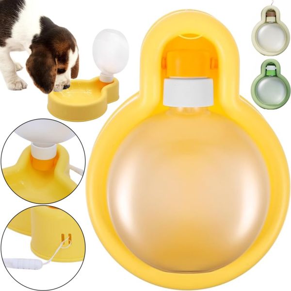 Дорожня складна поїлка Soft Zoo Balloon Folding Kettle AND145 350мл для собак і кішок, прогулянкова пляшка для води з чашею для тварин в дорогу