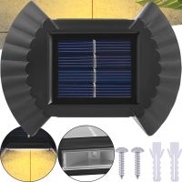 Настінний вуличний ліхтар прожектор Smart Solar Light JB-012 на сонячній батареї, акумуляторний світильник з сонячною панеллю на стіну Jb012 Чорний
