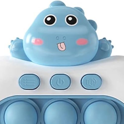 Дитяча іграшка головоломка Quick Pop It Baby Dragon Інтерактивна електронна приставка антистрес поп ІТ для зняття стресу на батарейках від 3-х років
