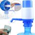 Механічна помпа насос для питної води Drinking Water Pump WL-03 на бутель з водою, ручна помпа дозатор для подачі води на пляшку ОМ-Х691 синя
