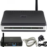 Бездротовий Wi-Fi Роутер маршрутизатор D-Link DAP - 1150 до 54 Мбіт / з 1 LAN порт, високошвидкісний Wifi роутер точка доступу до 54 Mb/s Чорний