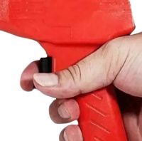 Електричний паяльник степлер Plastic Welding Gun H50 для пластику зі скобами різних видів, пістолет для пайки пластмаси і бамперів від мережі 220V