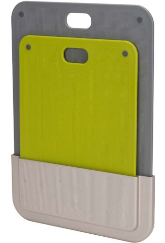 Набір обробних дощок Joseph Door Store MAG - 715 комплект кухонних обробних дощок для нарізки з підставкою для зберігання і кріпленням на дверцята