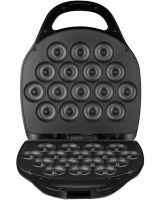 Електрична машинка Hoffmans HM-3010 1400W для приготування пончиків на 16 штук, Апарат для випікання донатів з антипригарним покриттям від мережі