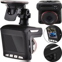 Автомобильный видеорегистратор DVR X7 GPS с антирадаром, Универсальный авторегистратор 1080P с детектором радара угол обзора 140 градусов Черный