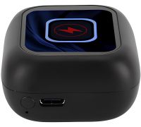 Бездротові Bluetooth навушники Digital Display Headset ANC LX-10 вакуумні вкладиші з сенсорним LED дисплеєм TWS гарнітура в кейсі LX10 Earbuds
