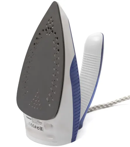 Складной ручной утюг Domotec MS-1118 1000W с регулятором температуры и резервуаром для воды, Паровой отпариватель Домотек с керамической подошвой