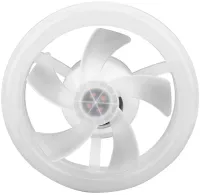 Електричний стельовий вентилятор із LED-лампою Fan Light CHP-008 2835 2-в-1 у патроні E27 з пультом дистанційного керування, RGB-люстра з вентилятором