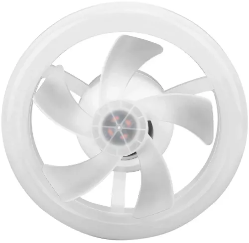 Електричний стельовий вентилятор із LED-лампою Fan Light CHP-008 2835 2-в-1 у патроні E27 з пультом дистанційного керування, RGB-люстра з вентилятором