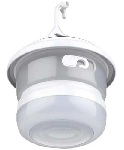 Акумуляторний ліхтар із RGB-стрічкою Camping Light YX-669 — підвісна LED-лампа на сонячній батареї з гірляндою довжиною 10 м та гачком для кемпінгу, USB YX669