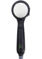 Лійка для душу з індикатором температури Multifunctional Shower Head душова гарнітура 4 режими струменя, турбо насадка з LED дисплеєм і перемикачем