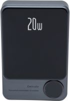 Бездротовий магнітний павербанк Power Bank Q9 20W MagSafe 10000 mAh зовнішній акумулятор USB Type-C Lightning зарядний пристрій для IOS Android