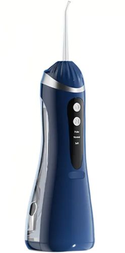 Акумуляторний іригатор Oral Irrigator A6s для порожнини рота з 4 насадками, бездротовий водний ополіскувач 200мл для чищення зубів від USB