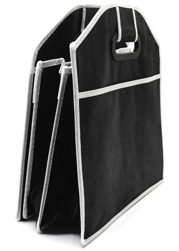 Складна сумка органайзер Car Boot Organiser CR - 113 в багажник автомобіля, розкладний тканинний ящик на 5 відсіків для зберігання дрібниць в авто