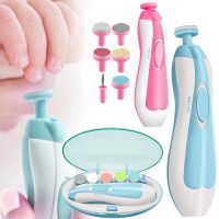 Детская точилка для стрижки и полировки ногтей Baby Nail Trimmer XL-667 электрический фрезер электропилка для маникюра новорожденных с насадками