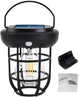 Підвісний кемпінговий ліхтар Solar Sensor Light CL-T88 3 режими вуличний світлодіодний світильник з датчиком руху і ручкою на сонячній батареї