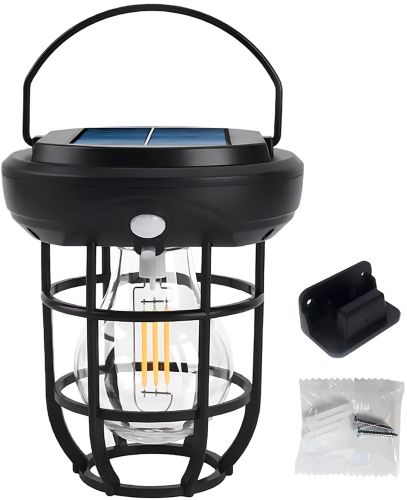 Підвісний кемпінговий ліхтар Solar Sensor Light CL-T88 3 режими вуличний світлодіодний світильник з датчиком руху і ручкою на сонячній батареї