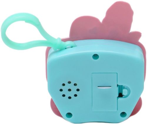 Іграшка антистрес Pop It Bunny №10 Інтерактивна електронна приставка поп ІТ для зняття стресу з музикою і світлом на батарейках від 3-х років рожева  