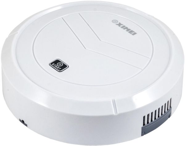 Розумний смарт робот пилосос Ximei Smart Robot 102 PRO 1200mAh 1500W акумуляторний самоубирающийся робот-пилосос для сухого прибирання будинку Білий