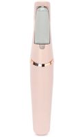 Електрична пилка для ніг Flawless pedi апарат для педикюру і п'ят, акумуляторний електричний прилад пемза для ніг з 2 насадками і USB 3W