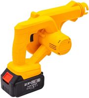Акумуляторна повітродувка DeWalt DCV100 21V 2Ah для прибирання листя, Бездротовий садовий пилосос дуйка Blower Деволт 600W з мішком для пилу