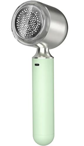 Аккумуляторная машинка бритва Lint Remover KST-M6 для удаления катышек и волос с одежды, Беспроводной триммер для срезания катышков с зарядкой от USB