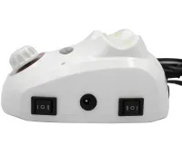 Машинка фрезер для манікюру і педикюру Beauty Nail DM-502 35000 оборотів, електричний апарат для обробки нігтів з насадками і педаллю