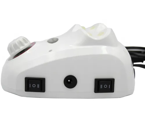 Машинка фрезер для манікюру і педикюру Beauty Nail DM-502 35000 оборотів, електричний апарат для обробки нігтів з насадками і педаллю