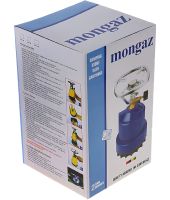 Портативний газовий пальник Mongaz SL-1021 1400W туристична міні плита з регулятором і п'єзопідпалом на балон для приготування їжі Dystate DY-05