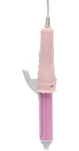 Мини плойка утюжок для волос Gemei GM-2801 2в1 дорожный мини выпрямитель для укладки, завивки и накручивания локонов в пластиковом кейсе 15W GM2801