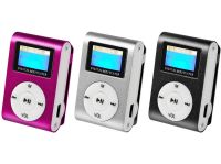 Мини MP3-плеер Toto TPS-02 With Display Earphone портативный медиа плеер с LCD дисплеем и клипсой для крепления MP3 WMA microSD USB 48х28х12 см
