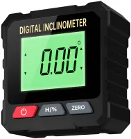 Цифровий кутомір інклінометр Digital Inclinometer VC720 з лазером на 2 лінії і магнітом, електронний лазерний рівень для вимірювання кута нахилу