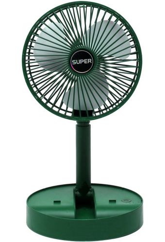 Складаний телескопічний вентилятор Telescopic Folding Fan XL - 908 настільний розкладний охолоджувач повітря з підставкою для телефону USB JX-992